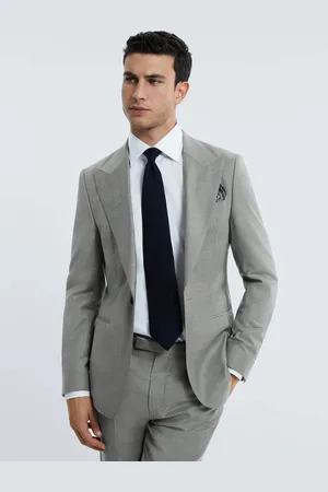 ATELIER Wool Cashmere Slim Fit Single Breasted Blazer, 36