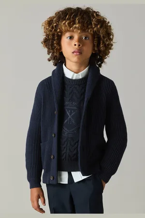 Reiss Victor Jumper Cable Knit, Size: 9-13Yrs