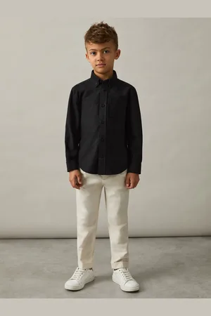 Reiss Greenwich Oxford Shirt Cotton Plain, Size: 45Y