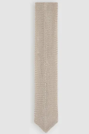 Reiss Silk Knitted Tie