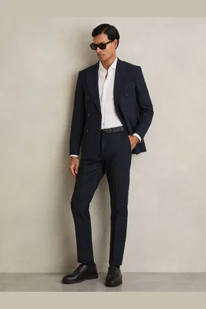 Reiss Slim Fit Cotton Blend Chinos, 28S