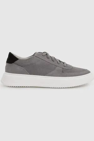 Unseen Footwear Marais Trainers, Grey & black, 7