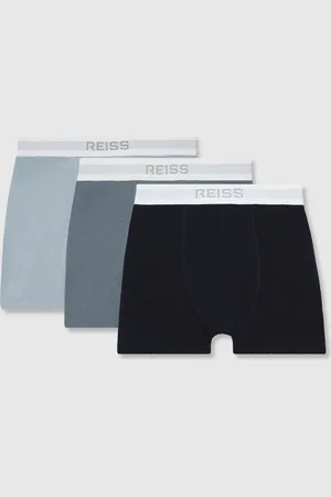 Reiss Stretch-cotton Boxers 3 Pack, S