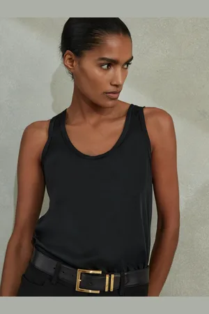 Reiss Silk Front Vest, XS