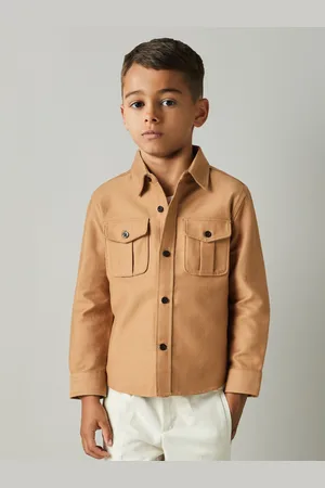 Reiss Thomas Shirt Cotton Plain, Size: Q04