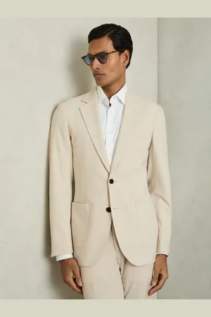 Reiss Single-breasted Stretch Suit Blazer Slim-fit, 36R