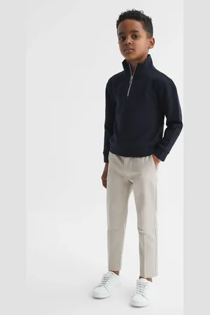 Reiss Eastbury Chinos Cotton Plain, Size: 10-11Yrs