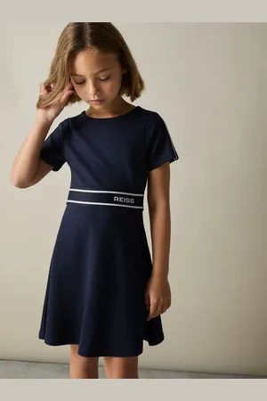 Reiss Lowri Dress Side Striped, Size: 45Y
