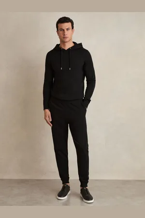 Reiss Merino Wool Drawstring Hoodie, XS