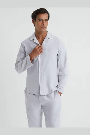 Reiss Cotton Button-through Pyjama Shirt, XS