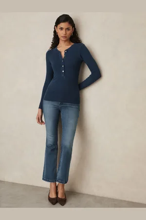 GOOD AMERICAN Cropped Bootcut Jeans, 24