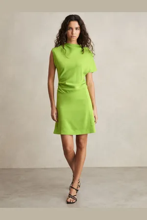 Reiss Asymmetric Ruched Mini Dress, 4