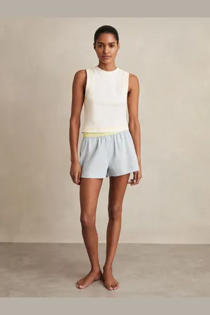 Reiss Stretch-cotton Ribbed Vest, XS