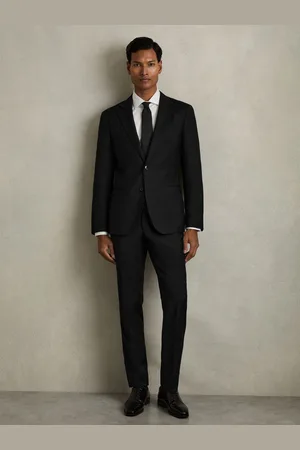 Reiss Slim-fit Single Breasted Wool Suit Jacket, 40R
