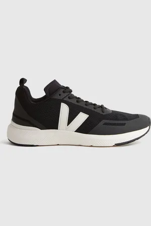 Veja Impala Lightweight Trainers, Cream, Size: 3, Cream & black
