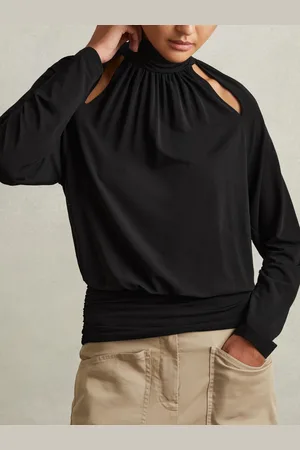 Reiss Adrienne Top Plain, Size: XS