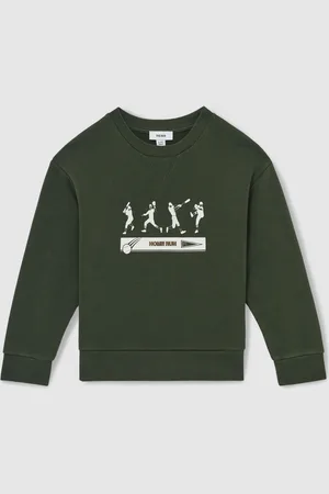 Reiss 13-14 yrs Cotton-blend Varsity Sweatshirt