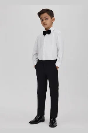 Reiss Marcel Dinner Shirt Cotton Textured, Size: 4-5Yrs