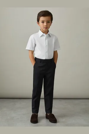 Reiss 3-9 yrs Cotton Slim-fit Short-sleeve Shirt, Q03