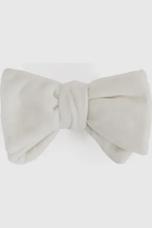Reiss Hike Velvet Bow Tie, One Size
