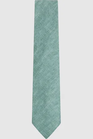 Reiss Linen Tie, One Size