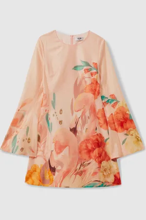 LEO LIN Leoen Blend Printed A-line Mini Dress, , 6