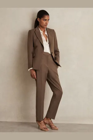 Reiss Slim Fit Suit Trousers, 4