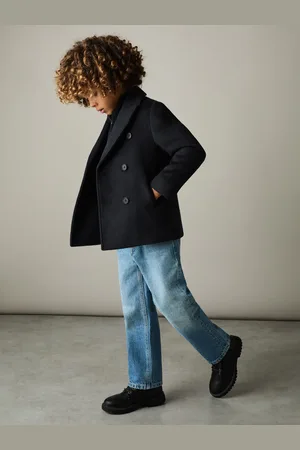 Reiss Bergamo Coat Wool Plain, Size: Q03