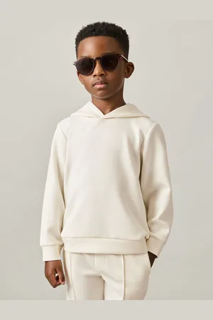 Reiss 3-9 yrs Interlock Jersey Hoodie, Q03