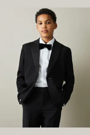Reiss Lack Knightsbridge Wool-blend Single-breasted Tuxedo Jacket, Q04