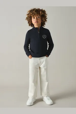 Reiss Mathieu Jumper Logo Embroidered, Size: Q04