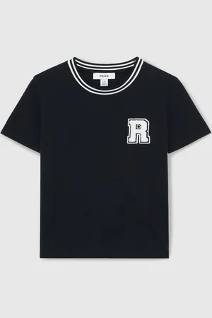 Reiss 13-14 yrs Cotton Letter-patch T-shirt