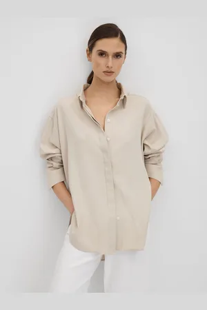 Reiss Split Hem Button-through Shirt, 4