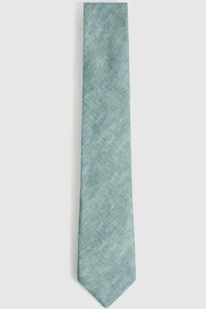 Reiss Linen Textured Tie