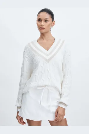The Upside Cotton Cable-knit Jumper, S