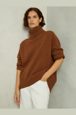 Reiss Wool-cashmere Roll-neck Jumper, XS