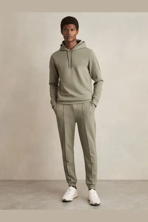 Reiss Interlock Jersey Drawstring Hoodie, XS