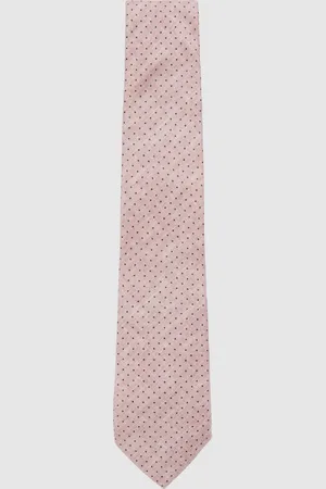 Reiss Silk Pin-dot Tie