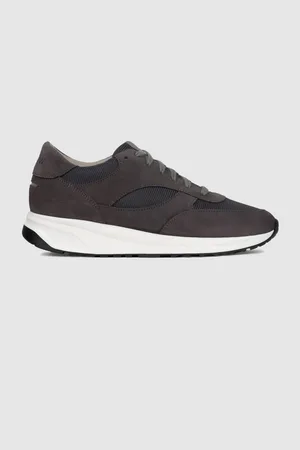 Unseen Footwear Suede and Mesh Rozel Trainers, , U42