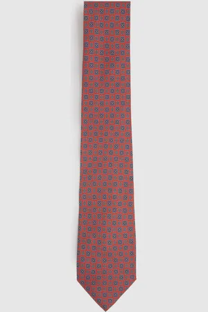 Reiss Silk Square Floral Tie