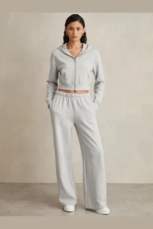 GOOD AMERICAN Wide-leg Joggers, M