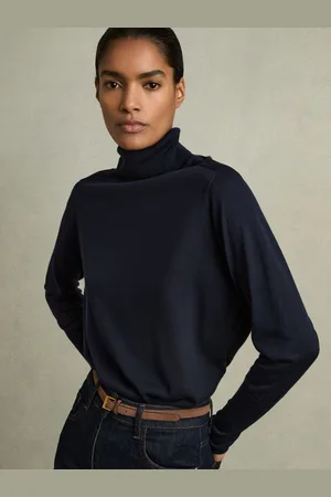 Reiss Roll-neck Jumper With Cashmere, XS