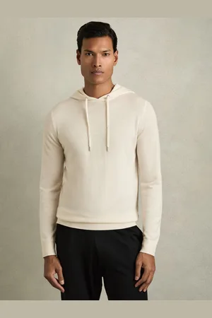 Reiss Holland Hoodie Wool Plain, Size: XL