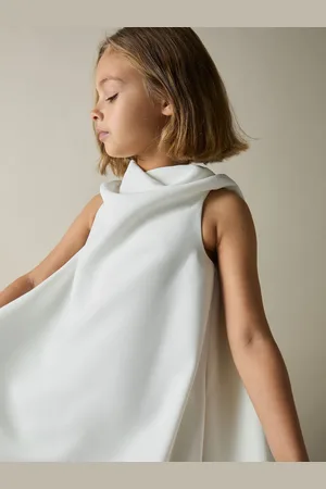 Reiss Shauna 9-13 yrs High-neck Drape Back Dress, 9-13Yrs