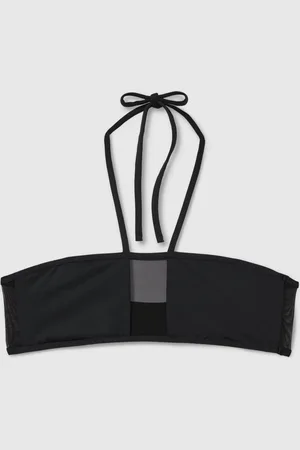 Calvin Klein Calvin Underwear Mesh Halterneck Bikini Top, XS