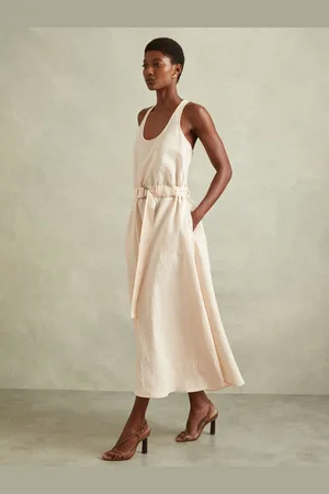 Reiss Blend Parachute Midi Dress, 4