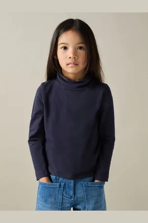 Reiss Carey Neck Top Cotton Plain, Size: 12-13Yrs