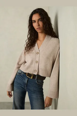 Reiss Rixy Cardigan Wool Plain, Size: S