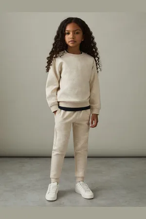 Reiss Marl 9-13 yrs Cotton-blend Sweatshirt and Joggers Set, Q04
