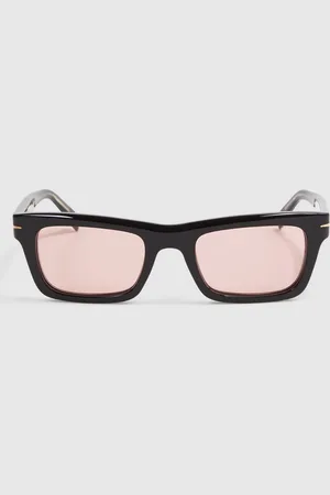 David beckham Eyewear by Rectangular Sunes, , Size: One Size- Resort & Holiday Wear
